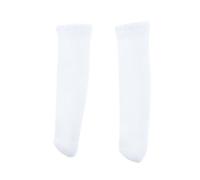 1/12 Scala Figura Calza Bambola Calze Bianco Panno Accessorio per 6 Pollici Maschio e Femmina Articolato Bambole Dress Up