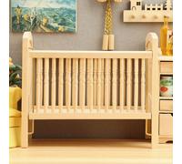 1:12 Scala in legno in legno cucciolo di bambola per bambini per la festa di