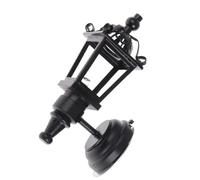 1/12 Scala Miniatura Case Delle Bambole Lampada Da Parete Nero LED Applique Da Parete Per Giardino Balcone Decorazione Accessori Accessori