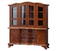1/12 Scala Miniature Kitchen Cabinet per Dollhouses con porte apribili e cassetto Scena Realistica Decorazione Accessori