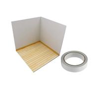 1/12 Scala Sfondo Layout Display per Action Figure Bambole Mini Diecast Interno Auto 21.5x21.5cm