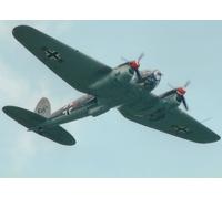1/12 Scala Tedesco Ww-Ii Heinkel He-111 Bomber Plans E Modelli 74ws