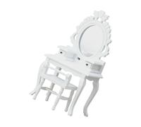 1/12 Scala Tradizionale In Legno Piccolo Mobili Set Comò Sgabello Con Fine Lavorazione Per Piccola Camera Display Realistico Vintage Case Delle Bambole Mobili Per L'esposizione