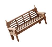 1/12 Sedia in Miniatura di Legno Realistica Case Delle Bambole Mobili Per Parco Paesaggio E Artigianato Progetto Scena Display Decors Mobili In Miniatura Per Case Delle Bambole
