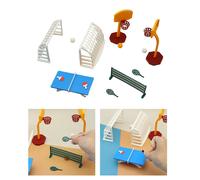1:12 Simulazione di attrezzature sportive per bambole Include calcio, basket,