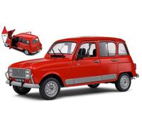 Solido Modellino Auto Statico Renault R4 GTL 1989 Scala 1:12 Rosso