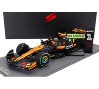 1/12 SPARK-MODEL - McLAREN - F1 MCL38 TEAM MCLAREN N 4 WINNER ABU DHABI 12S052