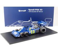 1/12 TRUESCALE - TYRRELL - F1 P34 ELF 6 WHEELER N 3 WINNER SWEDEN GP TSM120006