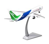1:120 Adatto Per Aerei Da Collezione Modello Pressofuso In Lega Di Aereo Airlines C919 Con Carrello Atterraggio Base Set da gioco per hobby in miniatura