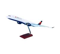 1:125 Replica Di Aereo Airbus Per A350-900 Delta Modello Di Aereo Pressofuso In Scala Da Collezione 47 Cm