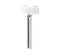 1-12PCS Metallo Dentifricio Spremitubi In Acciaio Inox Rullo Manuale Bagno Crema Cosmetica Dispenser di Dentifricio Spremiagrumi(Silver (6pcs))