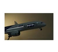 1:130 per la collezione di souvenir del modello aereo in resina pressofusa B787 da esporre e decorare scrivania Set da gioco per hobby in miniatura(With lights)