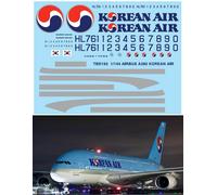 1/144 Decals per AIRBUS A380 AIR KOREAN LIVERY REVELL TBD193