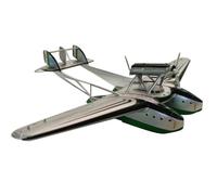 1:144 Lega Seconda Guerra Mondiale Italia SIAI-Marchetti S.55X FlyingBoat Aircraft Toy Aircraft Model Simulazione Aviazione Scienza Modello Esposizione