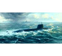 Trumpeter-1/144 JMSDF Soryu Klasse U-Boot Modellino in plastica, Accessori per Treni, Hobby, modellismo, Multicolore, TRU05911