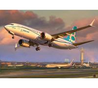 Boeing 737 8 Max Plastic Kit 1:144 Model ZVEZDA