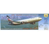 Zvezda Kit modellino plastico Boeing 767-300 aereo passeggeri 1:144 Z7005