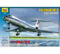 ZVEZDA 1/144 CIVIL AIRLINER TU-134A/B-3