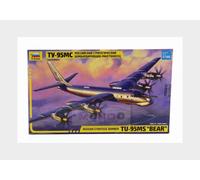 Tu-95 Soviet Turboprop Strategic Bomber 1:144 Plastic Model Kit ZVEZDA