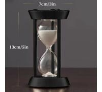 1-15 Minuti Retrò Metallo Clessidra Classica Timer Per Soggiorno Ufficio Decor