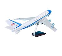 1:150 47cm con ruote luce LED per aereo Per Boeing Per B747-200 Stati Uniti d'America modello