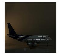 1 150 Misura per Boeing 747 B747 Modello di aeroplano con luci e ruote Aeroplano in resina plastica pressofusa Kit di gioco per Hobby(B)
