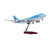 1:150 per modellino di aereo Korean Airlines B747 vetrina per collezionisti regalo per gli appassionati(Without light)