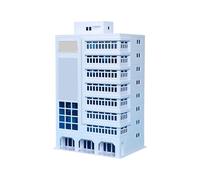 1: 150 Scala Craft Building Model Kit di Montaggio per gli appassionati di architettura e Uffici Collezionisti Decors Desk Decors Urbanistica Modello Building