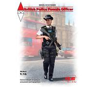 ICM Kit modello in plastica Polizia Britannica Donna Ufficiale 1:16 – 100% nuovi stampi – Blu cielo