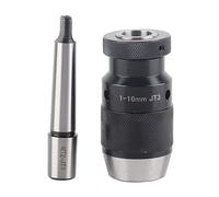 1-16 Mm JT3 Key Drill Chuck & JT3? MT2 SILTRA SHANK ARBOR CNC e Drill Chuck di Ha una Caratteristica Chiave-L Autoincalzante, Facile Usare in Materiale in Acciaio Premium con Alto