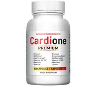 (1.160, 04€ / KG) 2 X Cardione Premium Capsule XXL Confezione 60 Pezzo Omega3