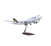 1:160 per Lufthansa A380 modello in resina pressofusa da collezione regalo decorativo(Without light)