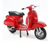 1/18 2016 per Vespa PX Ciclomotore Figur Statico Mini Scooter Modello Giocattolo Collezione Vacanze Romane Figurina Souvenir Simulazione Moto Giocattolo Cake Topper Regalo per Bambino Adulto (Rosso)
