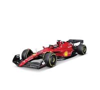 1 18 2022 F1-75 F1 Auto Da Corsa #16 Charles Leclerc Auto Statica Pressofusa Auto Modello Da Collezione Giocattolo SF100 Giocattoli Metal Vehicles non RC(Taglia unica)