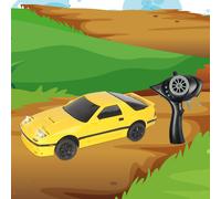 1/18 AE86 RC Auto alla deriva Modello 4WD Simulazione Modello di auto