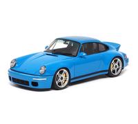 1:18 ALMOST REAL Porsche 911 Ruf Scr Maxico Blue 2018 ALM880202