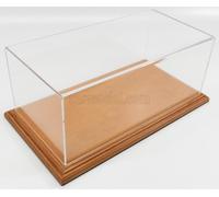 1/18 ATLANTIC - VETRINA DISPLAY BOX - AICHI BASE IN LEGNO - WOOD LINDEN ATL10059
