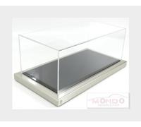 1:18 Atlantic Vetrina Display Box Dieppe Base Nera Cm 32.5x16.5x12.5 ATL10152 Mo