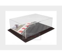 1:18 ATLANTIC Vetrina Display Box Diorama Racetrack Cm 42.5x31.3x12.5 ATL30108