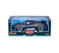 MODELLINO AUTO STATICO DIECAST BUGATTI DIVO 2018 GRIGIO MODELLISMO SCALA 1/18