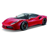 2015 Ferrari 488 GTB Rojo/Negro 1:18 Bburago Signature Series 16905