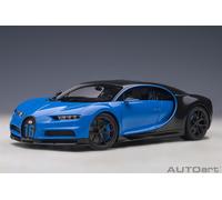 1:18 AUTOART Bugatti Chiron Sport #16 2019 French Racing Blue Carbon AA70997