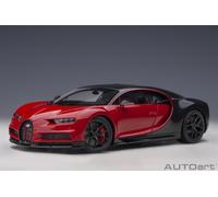 1:18 AUTOART Bugatti Chiron Sport 2019 Italian Red Carbon AA70996