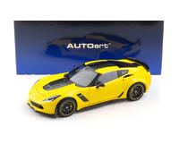 1:18 AUTOart Chevrolet Corvette C7 Z06 C7R Edizione Corvette Racing Gialla 71260