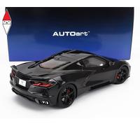 1/18 Autoart Chevrolet Corvette C8 Z51 Stingray Spider 2020 Black 71280