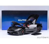 1:18 AUTOART Chevrolet Corvette C8 Z51 Stingray Spider 2020 Black AA71280