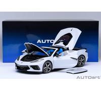 1:18 AUTOART Chevrolet Corvette C8 Z51 Stingray Spider 2020 Grey Met AA71284