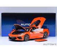 1:18 AUTOART Chevrolet Corvette C8 Z51 Stingray Spider 2020 Orange AA71283