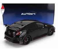 1/18 Autoart Honda Civic Type R (FK8) 2021 Black 73222