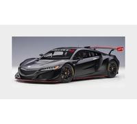 1:18 Autoart Honda Nsx Gt3 2018 Matt Black AA81899 Modellino